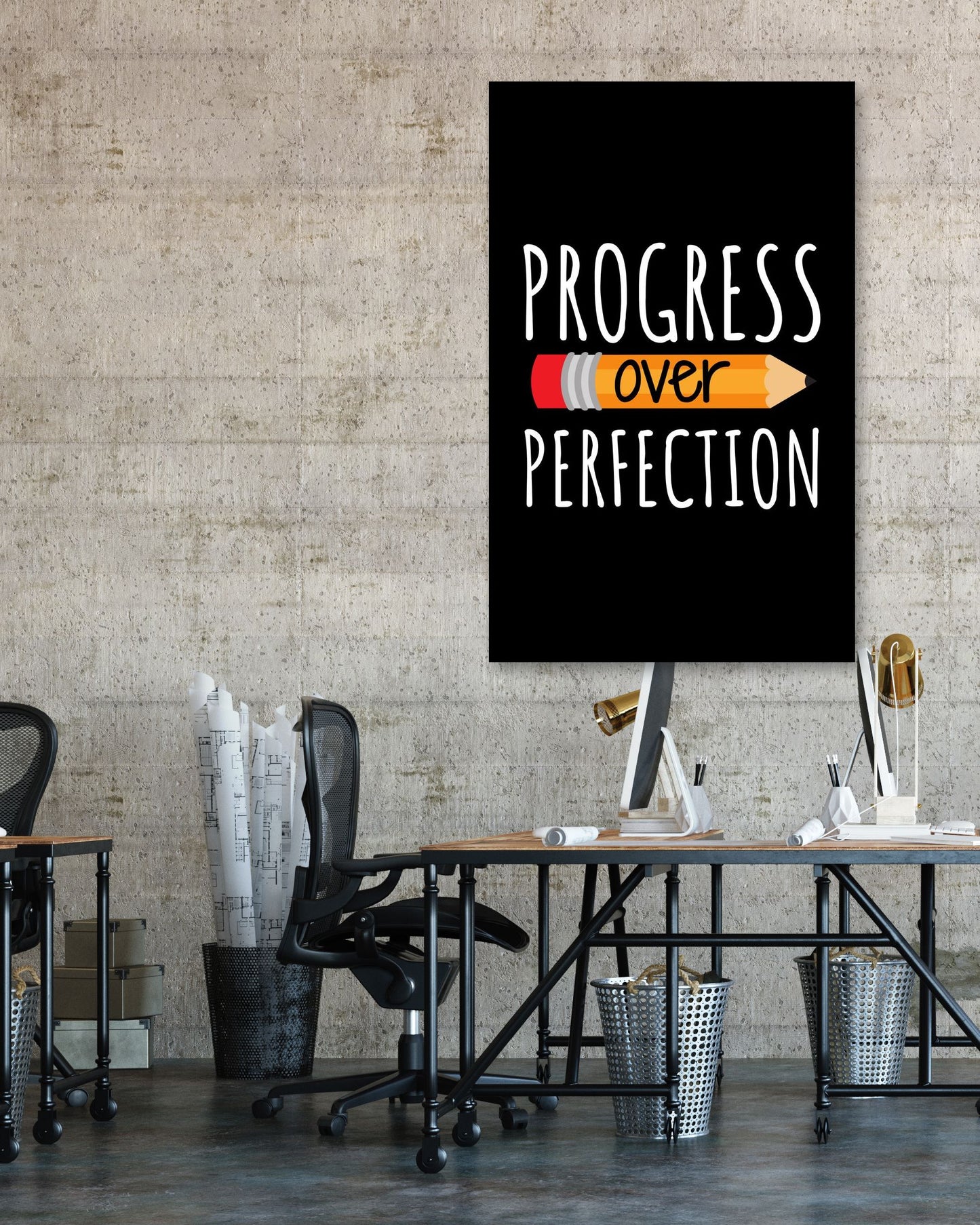 progress over perfection - @seatzy