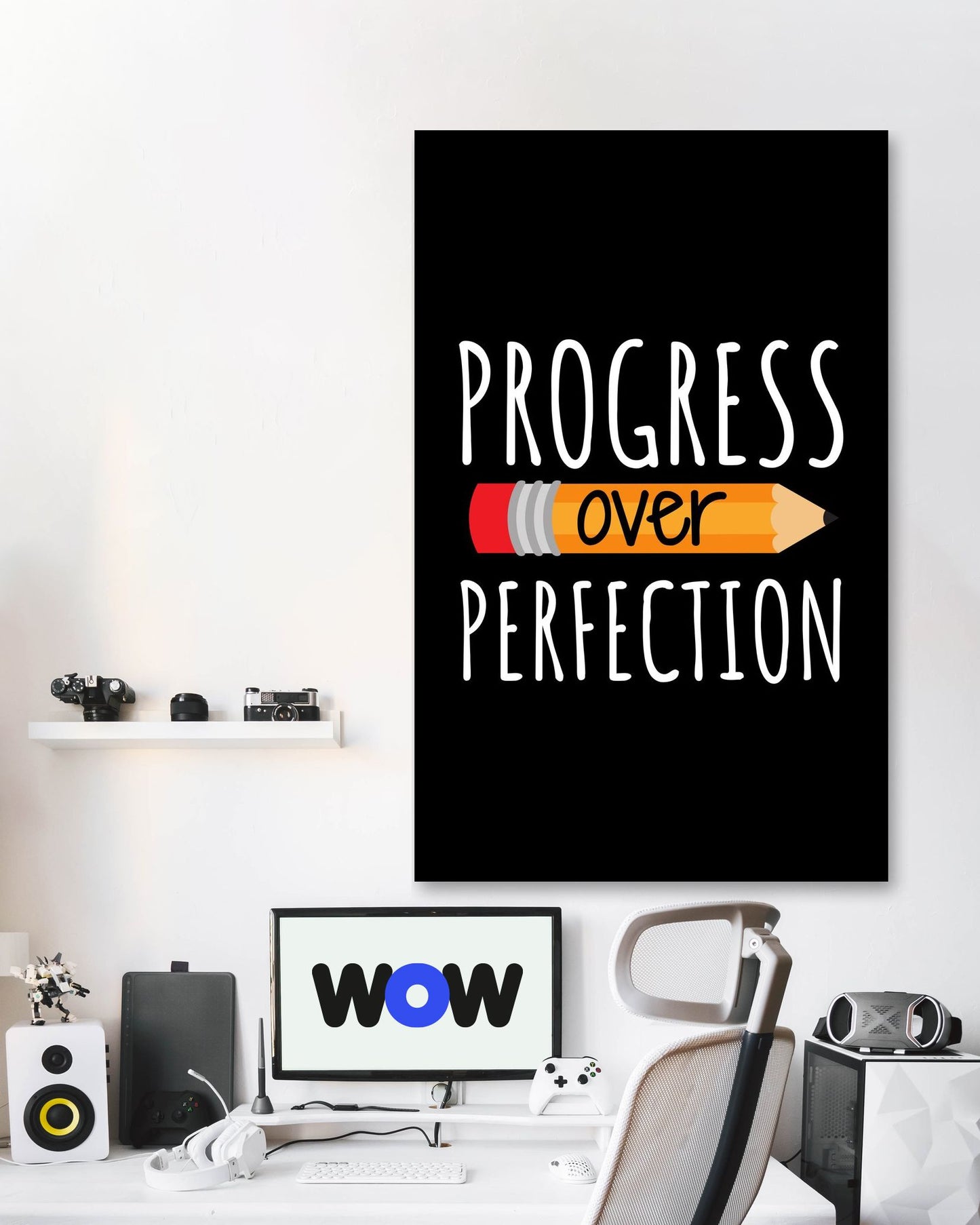 progress over perfection - @seatzy