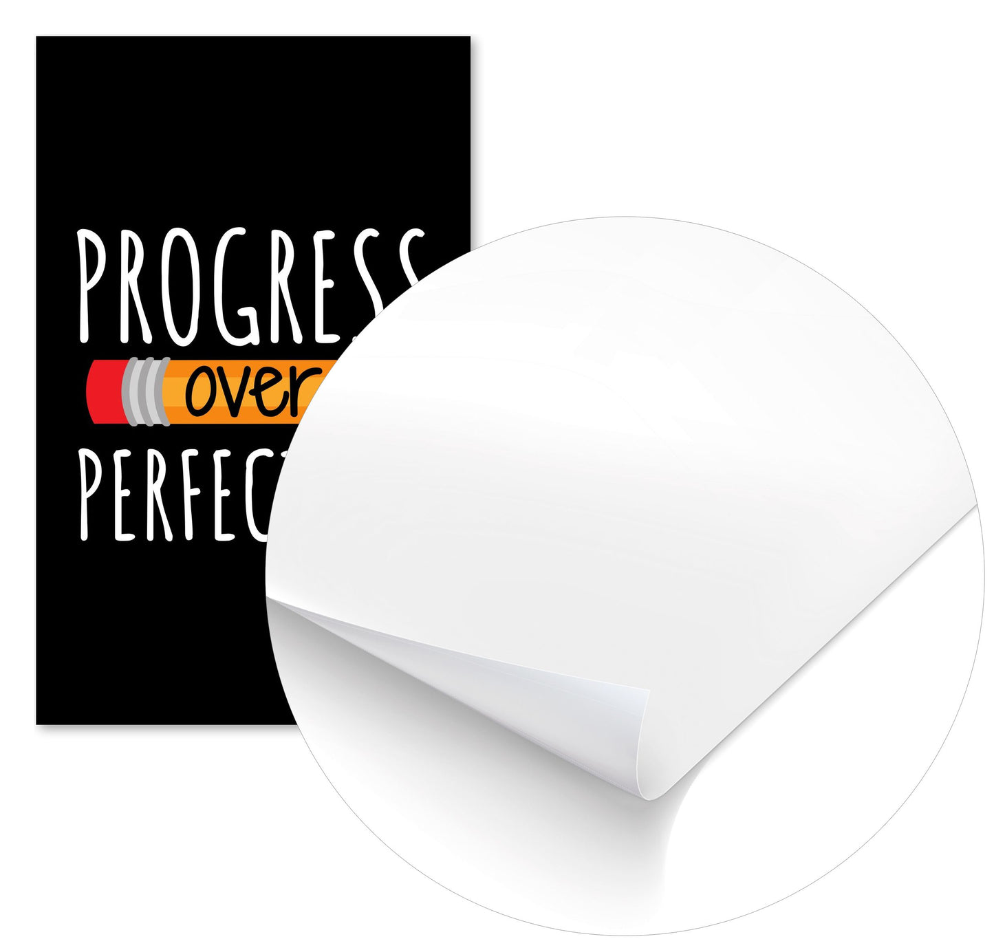 progress over perfection - @seatzy