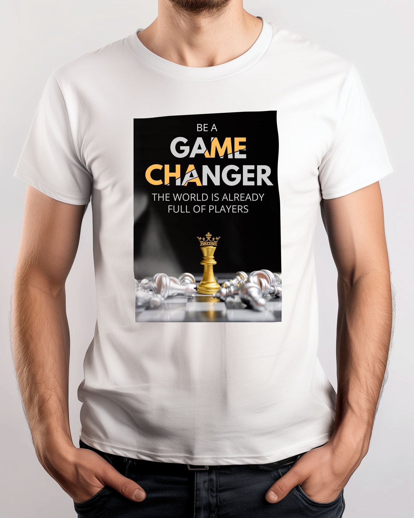 Be A Game Changer motivation quote - @seatzy