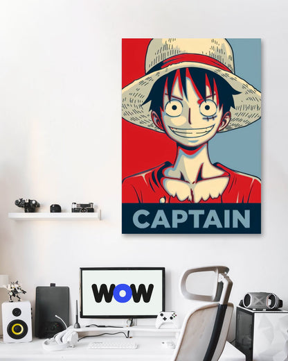 CAPTAIN LUFFY - @ArtStyle