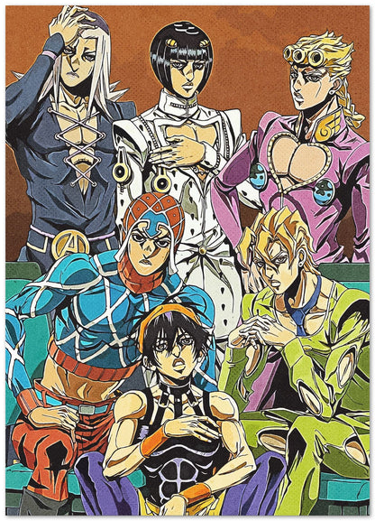 JoJo Bizarre Adventure Characters - @ArtStyle