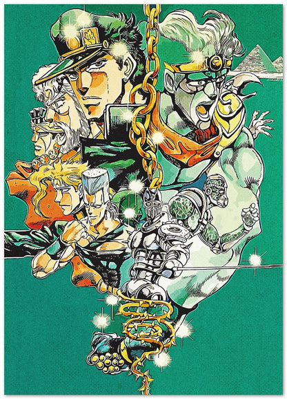 JoJo Bizarre Adventure Anime - @ArtStyle