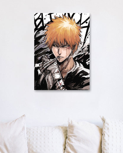 Ichigo Kurosaki Bleach - @Hollycube