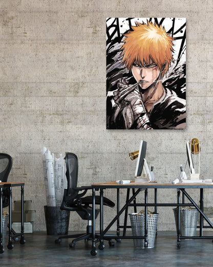 Ichigo Kurosaki Bleach - @Hollycube