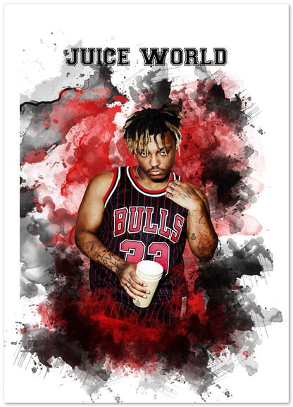 Juice WRLD Watercolor 3 - @JeffNugroho