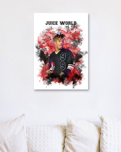 Juice WRLD Watercolor 4 - @JeffNugroho