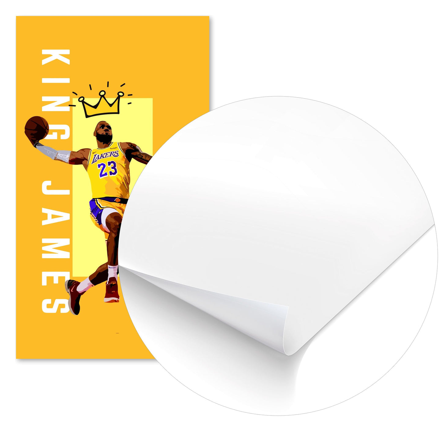 the king basketball - @GoldLine