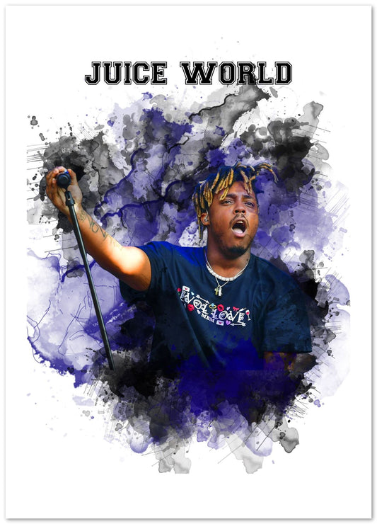 Juice WRLD Watercolor 6 - @JeffNugroho