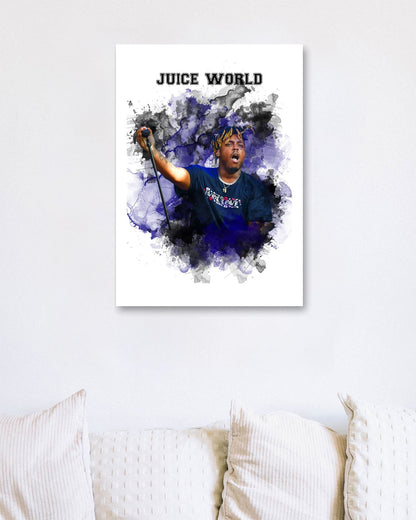 Juice WRLD Watercolor 6 - @JeffNugroho