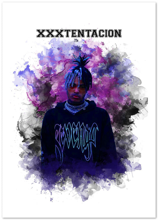 XXX Tentacion Watercolor - @JeffNugroho