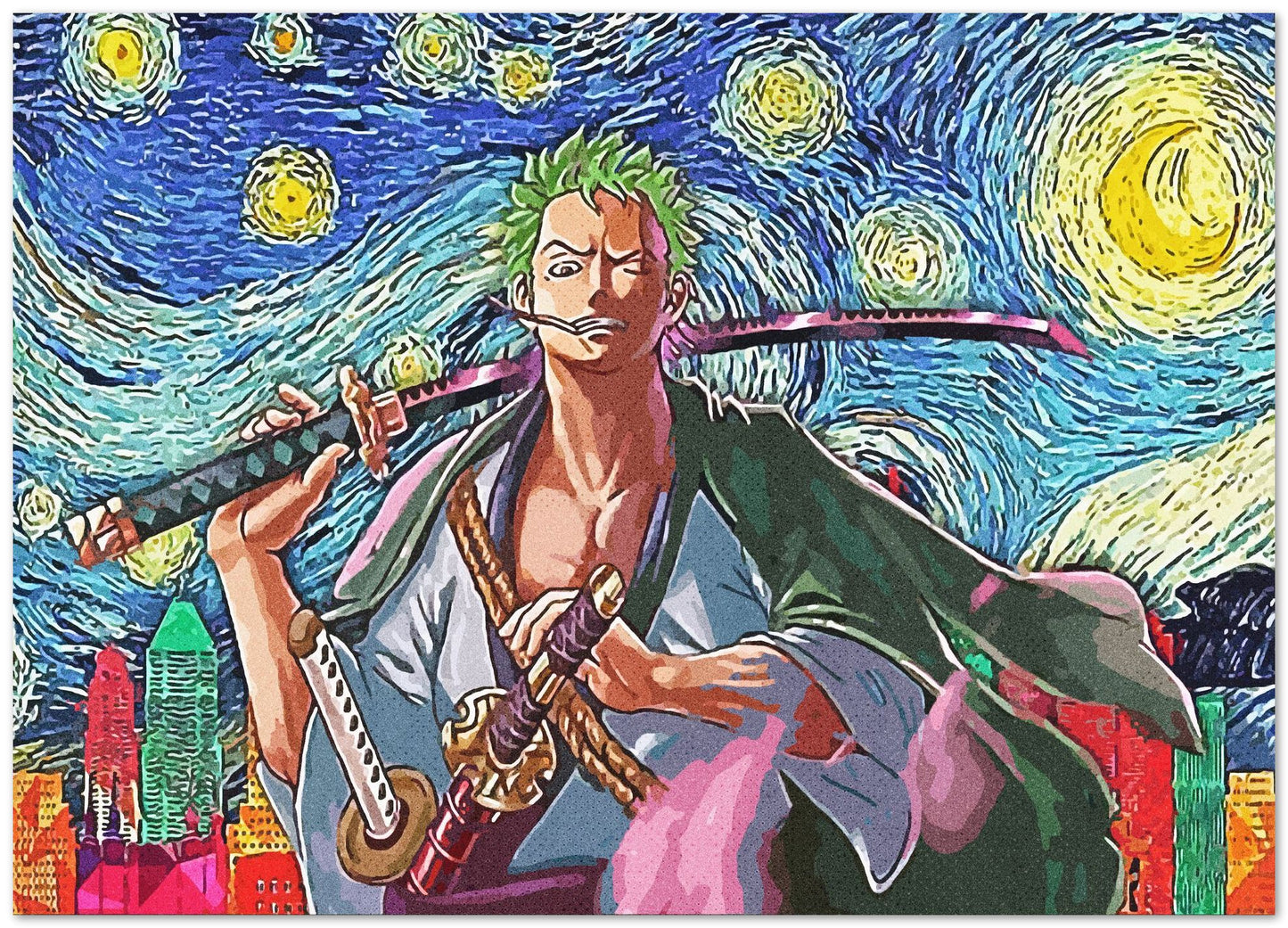 Roronoa Zoro Art - @ArtStyle