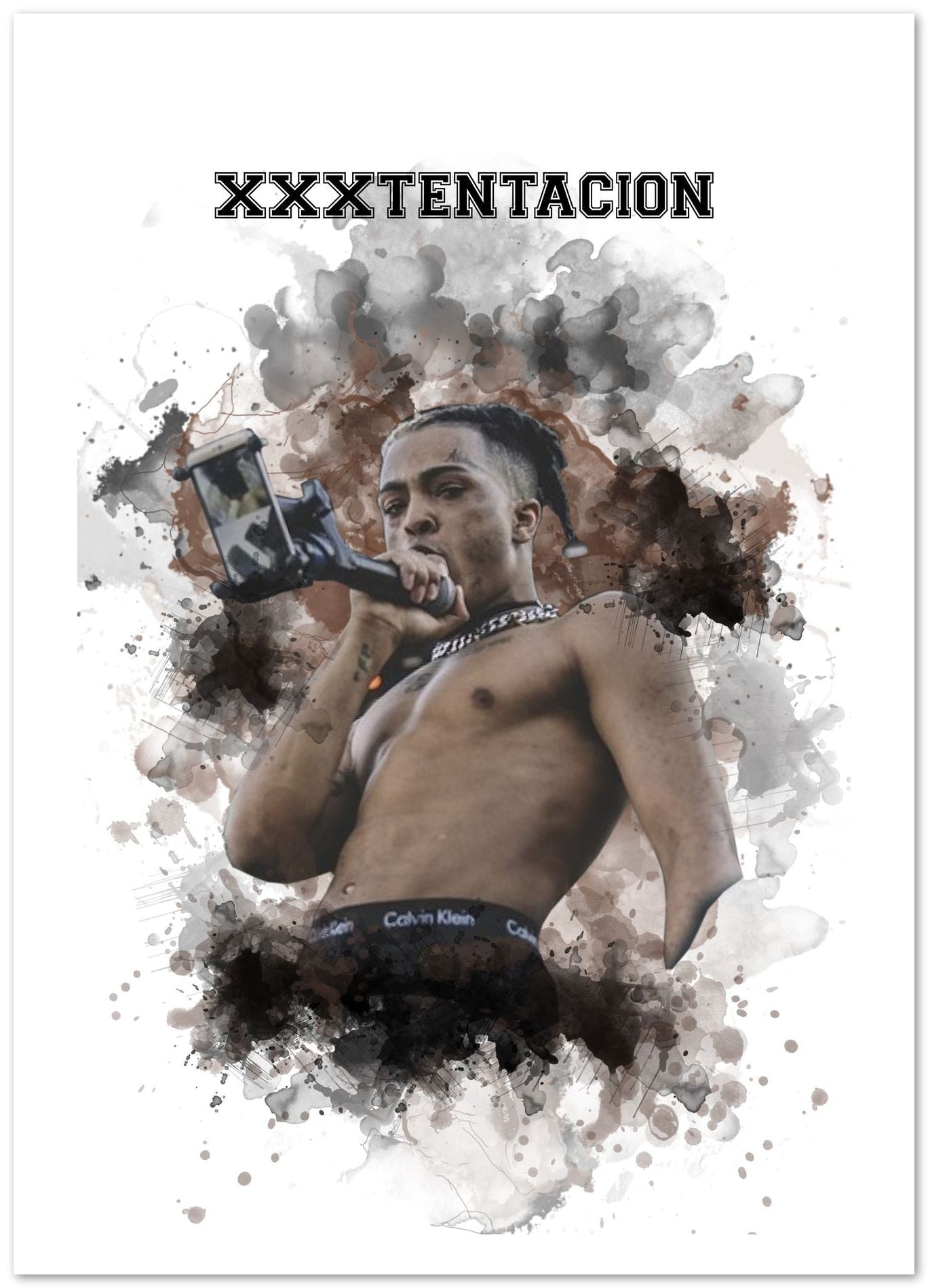 XXX TENTACION Watercolor 3 - @JeffNugroho