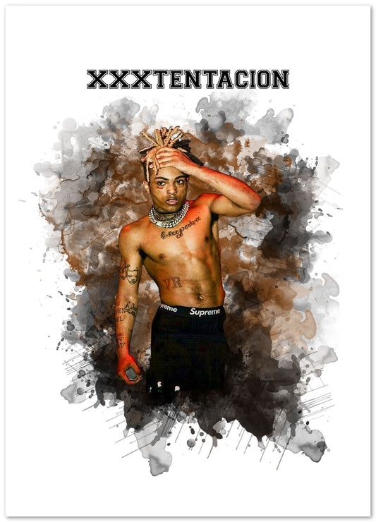 XXX Tentacion Watercolor 4 - @JeffNugroho