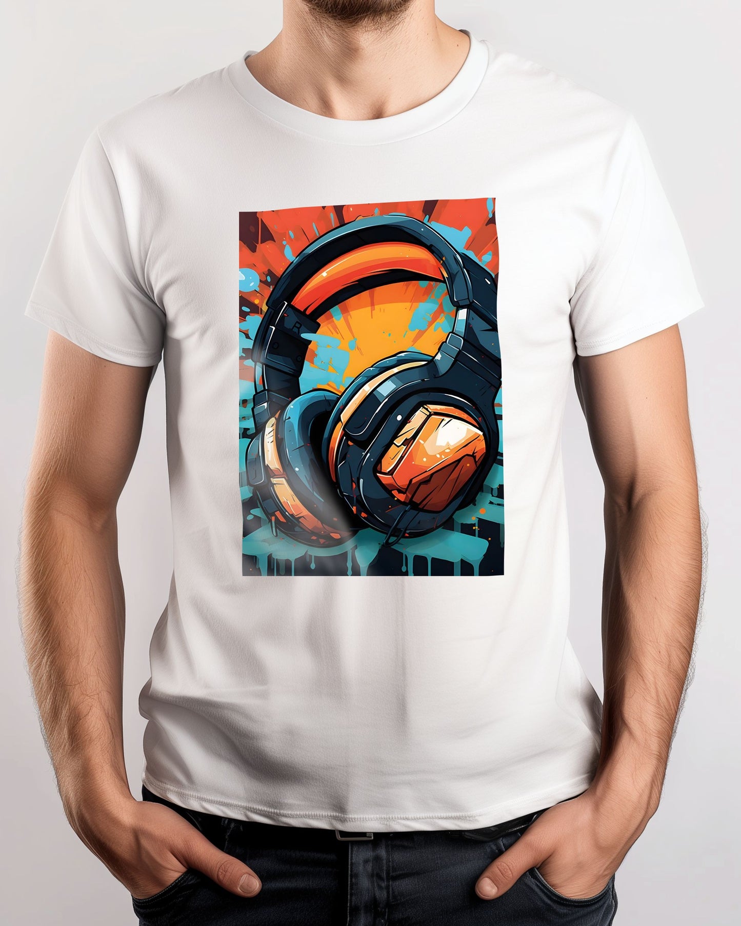 Graffiti Gaming Headphone - @ArtStyle