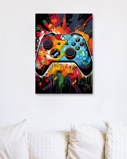 Graffiti Gaming Controller - @ArtStyle