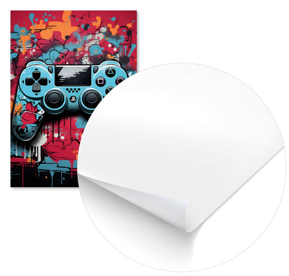 Graffiti Gaming Controller Art - @ArtStyle