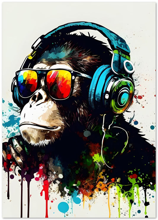 Graffiti Gaming Monkey - @ArtStyle