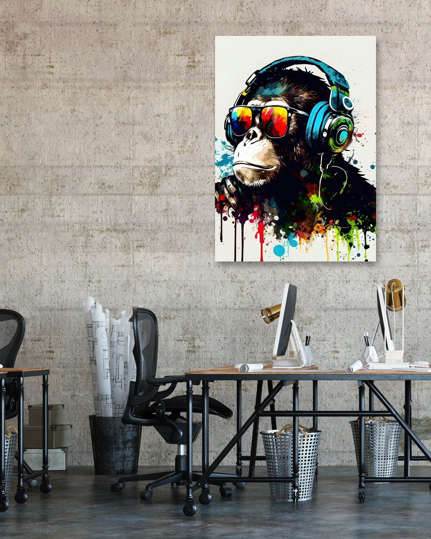 Graffiti Gaming Monkey - @ArtStyle