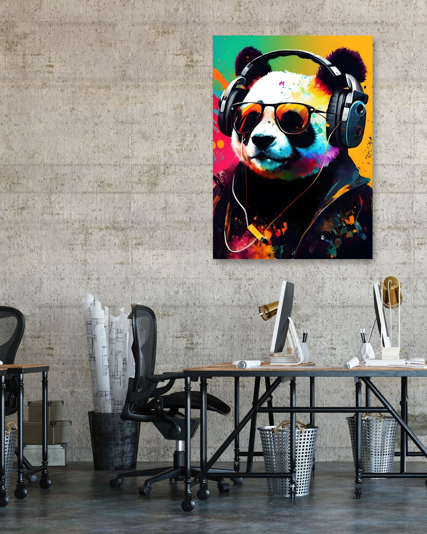 Graffiti Gaming Panda - @ArtStyle