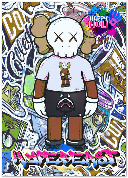 Kaws Graffiti - @ArtStyle