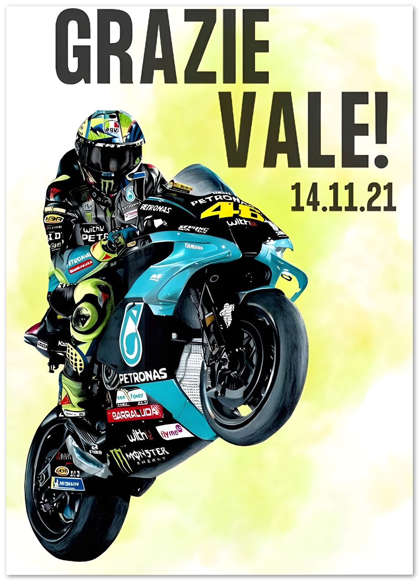 Valentino Rossi Motorbike - @ArtStyle