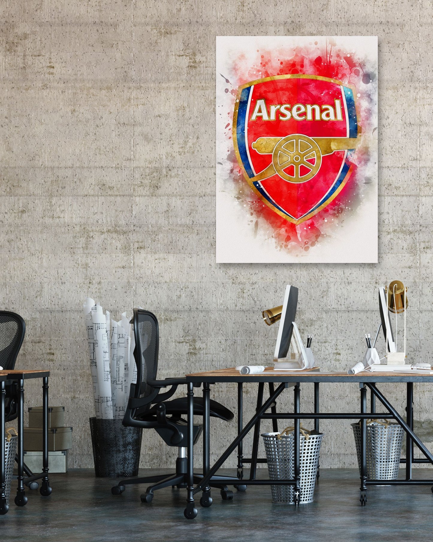 Arsenal FC Painting - @ArtStyle