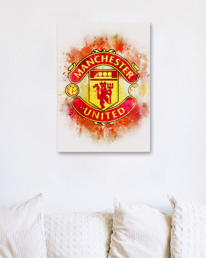 Manchester United Painting - @ArtStyle