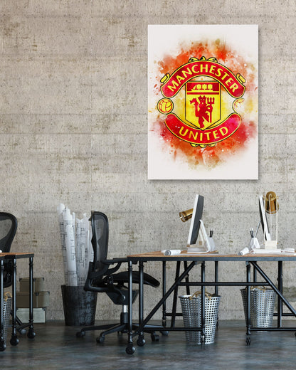 Manchester United Painting - @ArtStyle