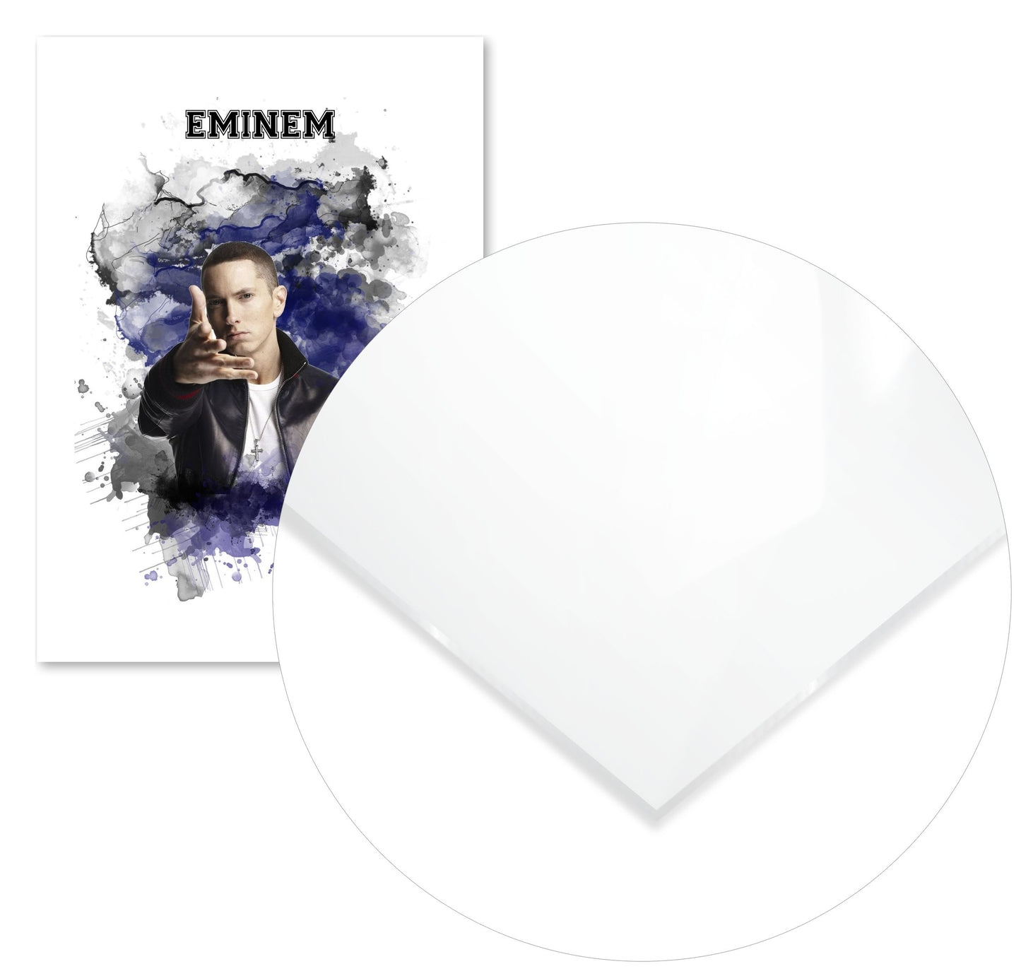 Eminem Rapper Watercolor 2 - @JeffNugroho