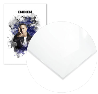 Eminem Rapper Watercolor 2 - @JeffNugroho