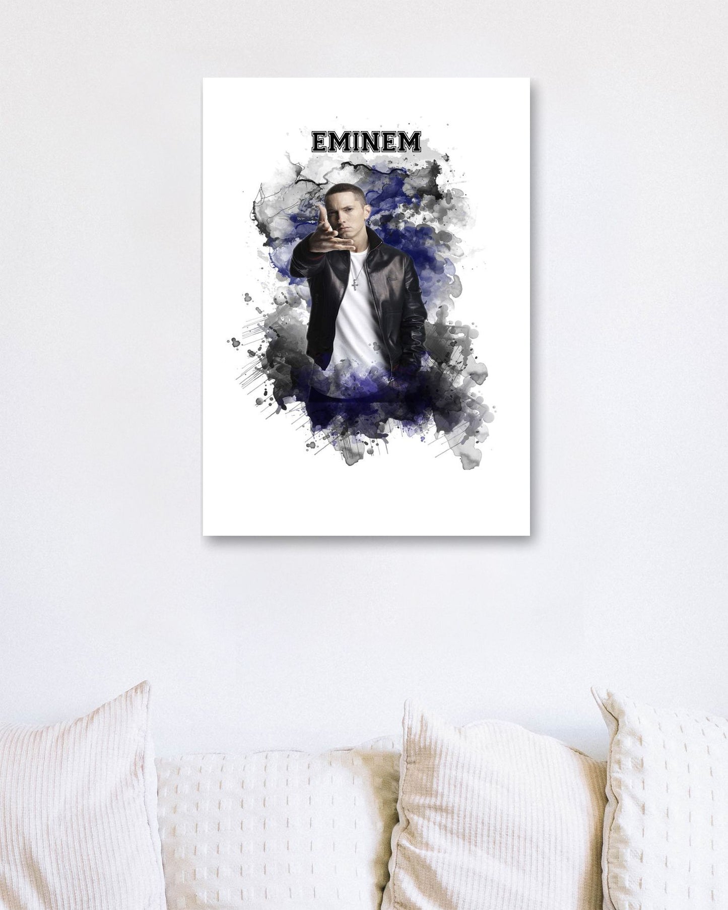 Eminem Rapper Watercolor 3 - @JeffNugroho