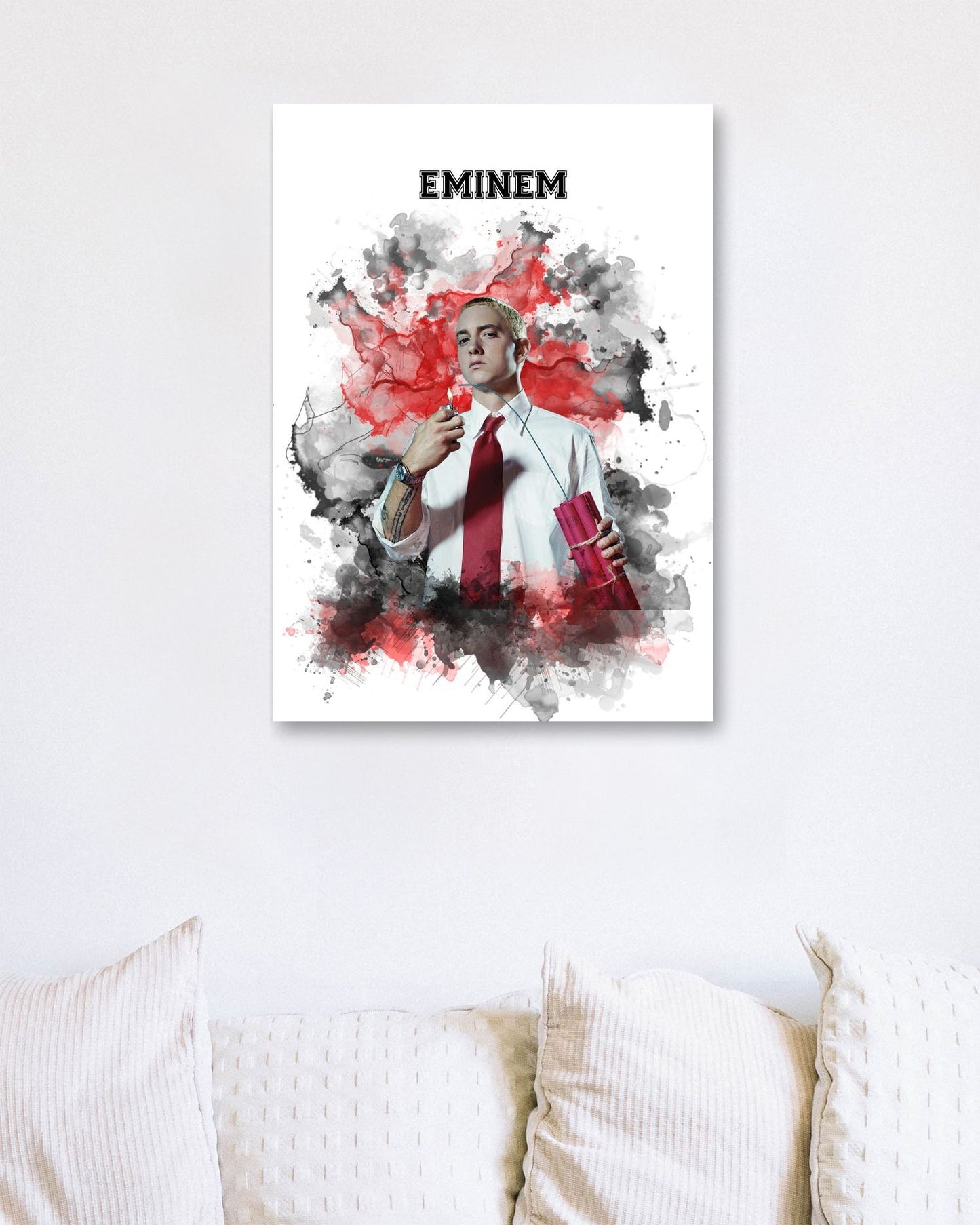 Eminem Rapper Watercolor 6 - @JeffNugroho