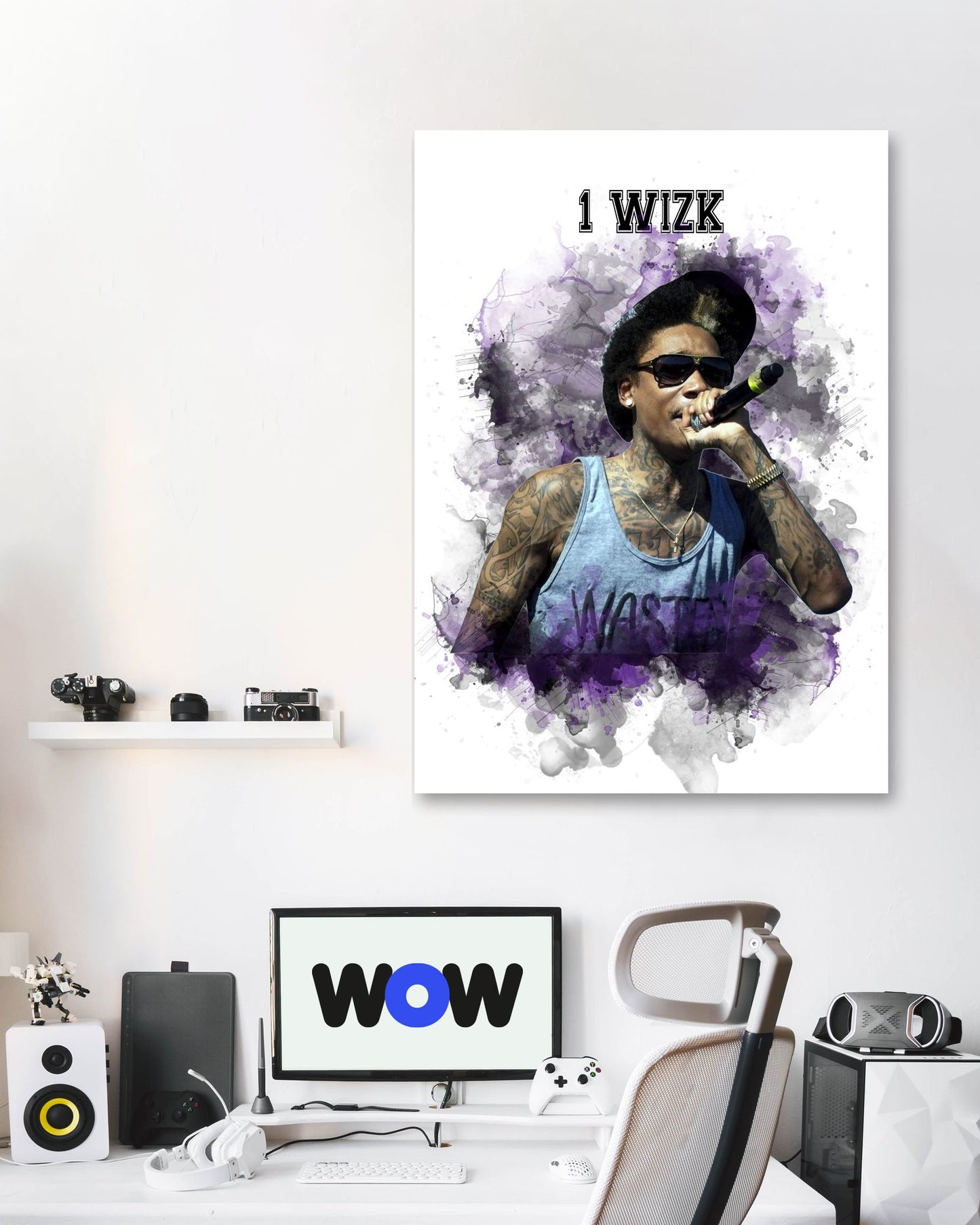 1 Wizk Rapper Watercolor - @JeffNugroho