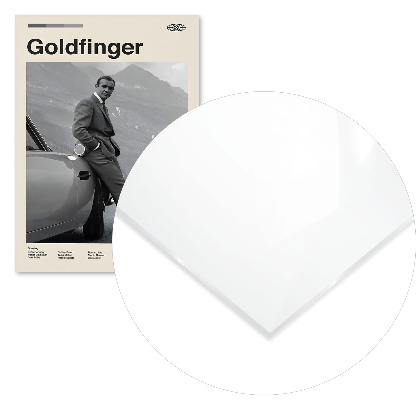 Goldfinger James Bond - @ArtStyle