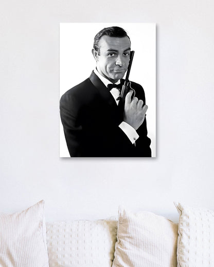 Sean Connery As James Bond - @ArtStyle