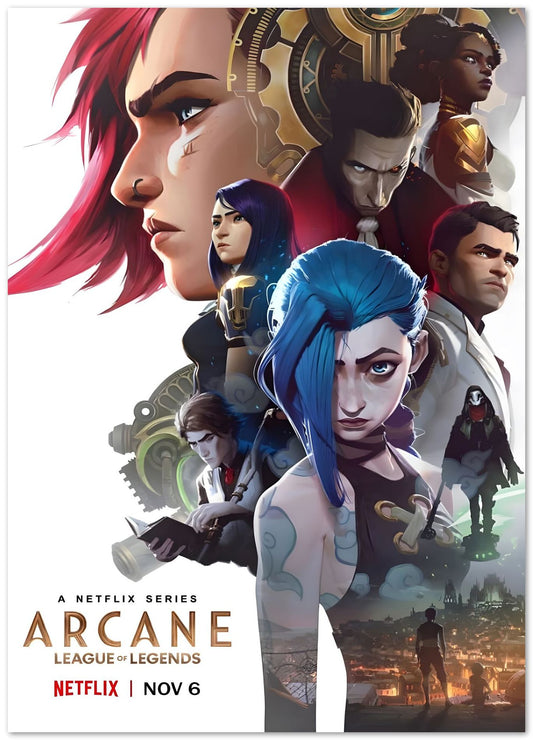 Arcane League Of Legends TV Series - @ArtStyle