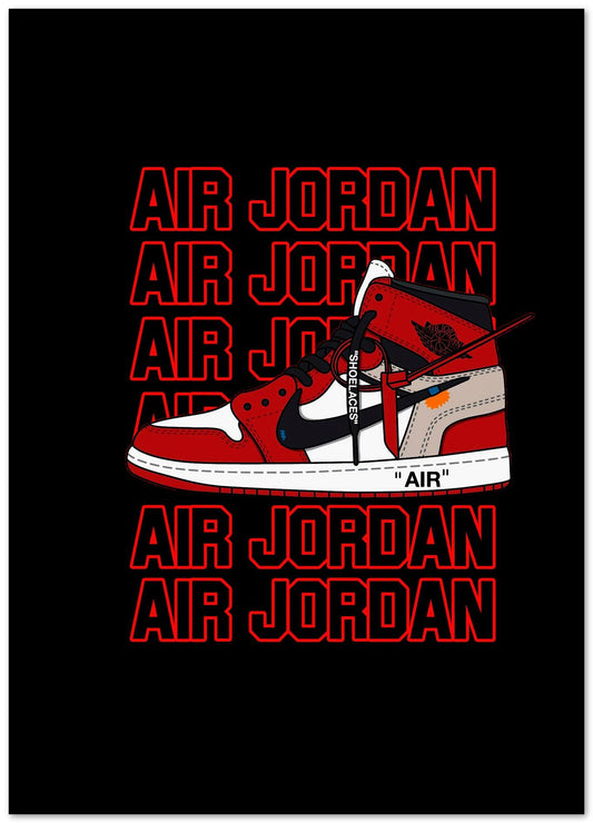 Sneaker Air Jordan 1 - @JeffNugroho