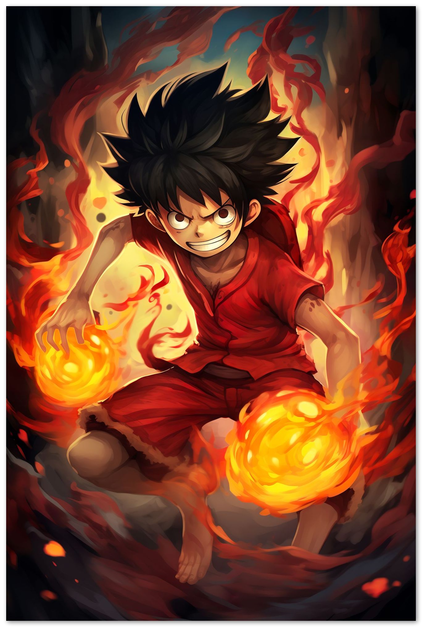 Monkey D. Luffy One Piece Anime  - @lastking