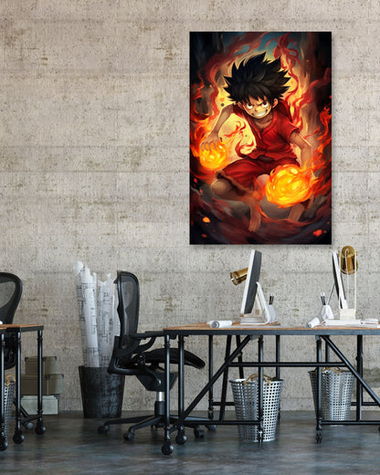 Monkey D. Luffy One Piece Anime  - @lastking