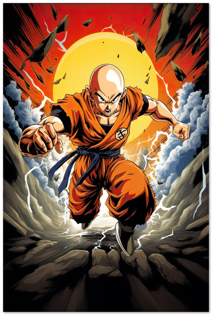 Krillin Dragon Ball Anime - @lastking