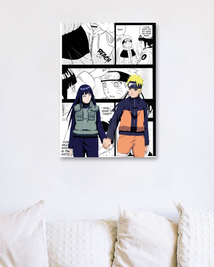 Naruto And Hinata - @ArtOfPainting