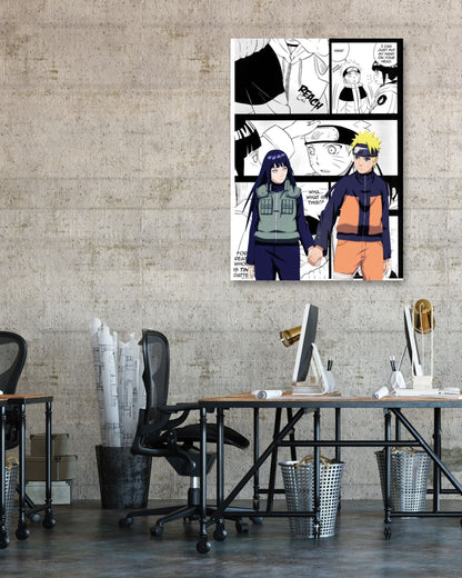 Naruto And Hinata - @ArtOfPainting