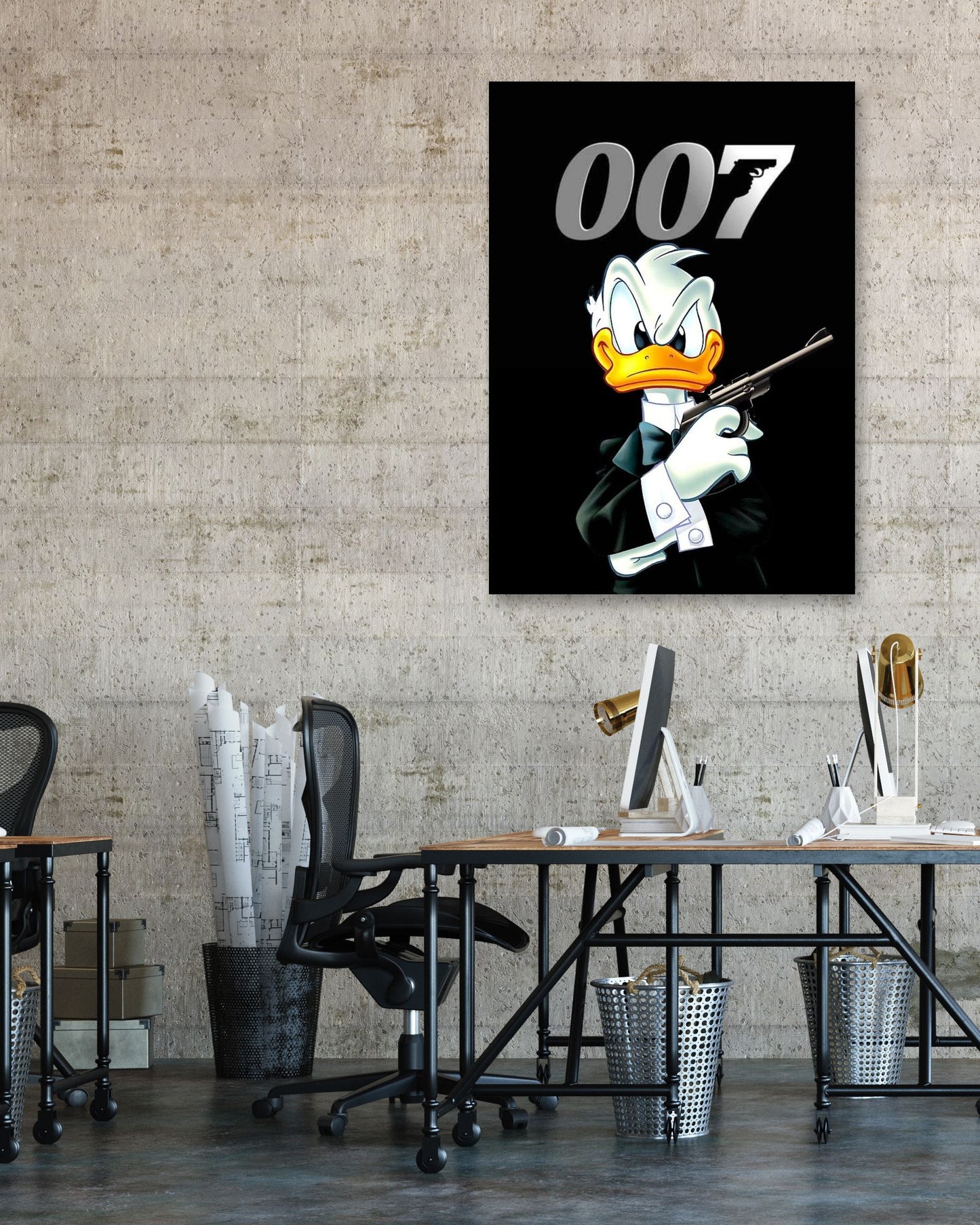 Donald 007 - @ArtOfPainting