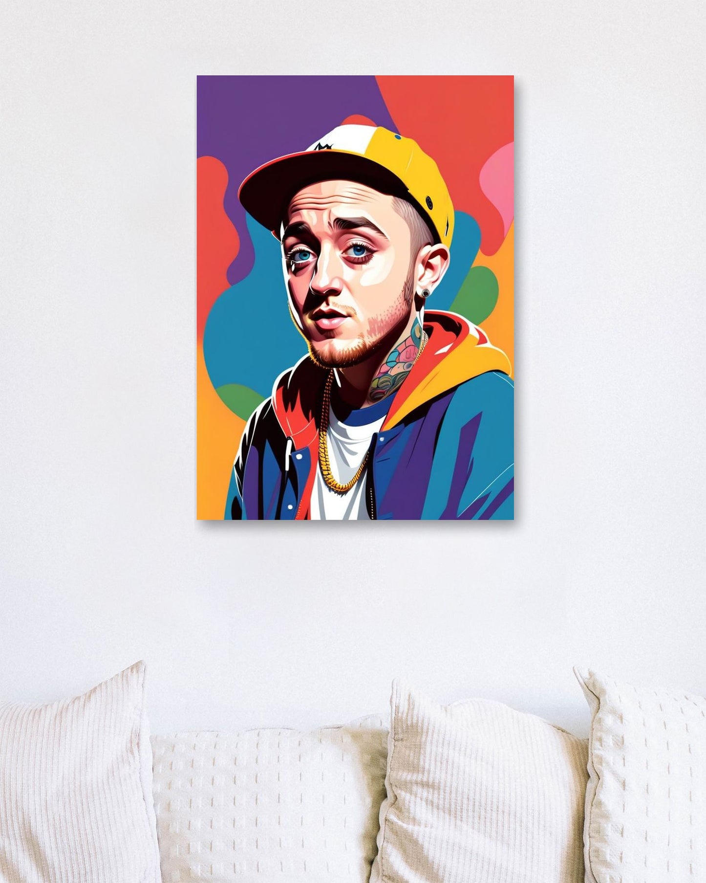 Mac Miller pop art - @danica