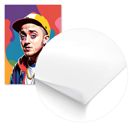 Mac Miller pop art - @danica