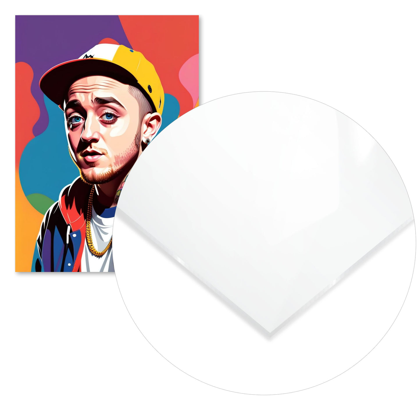 Mac Miller pop art - @danica