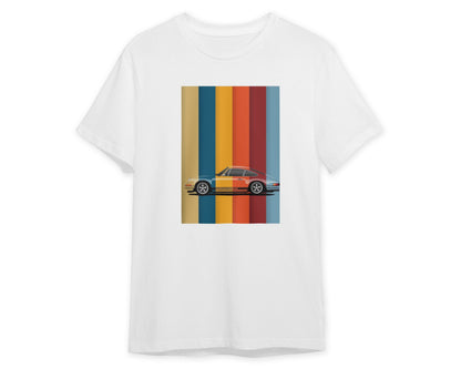 Tee Porsche 911 rainbow - @PopArtStudio
