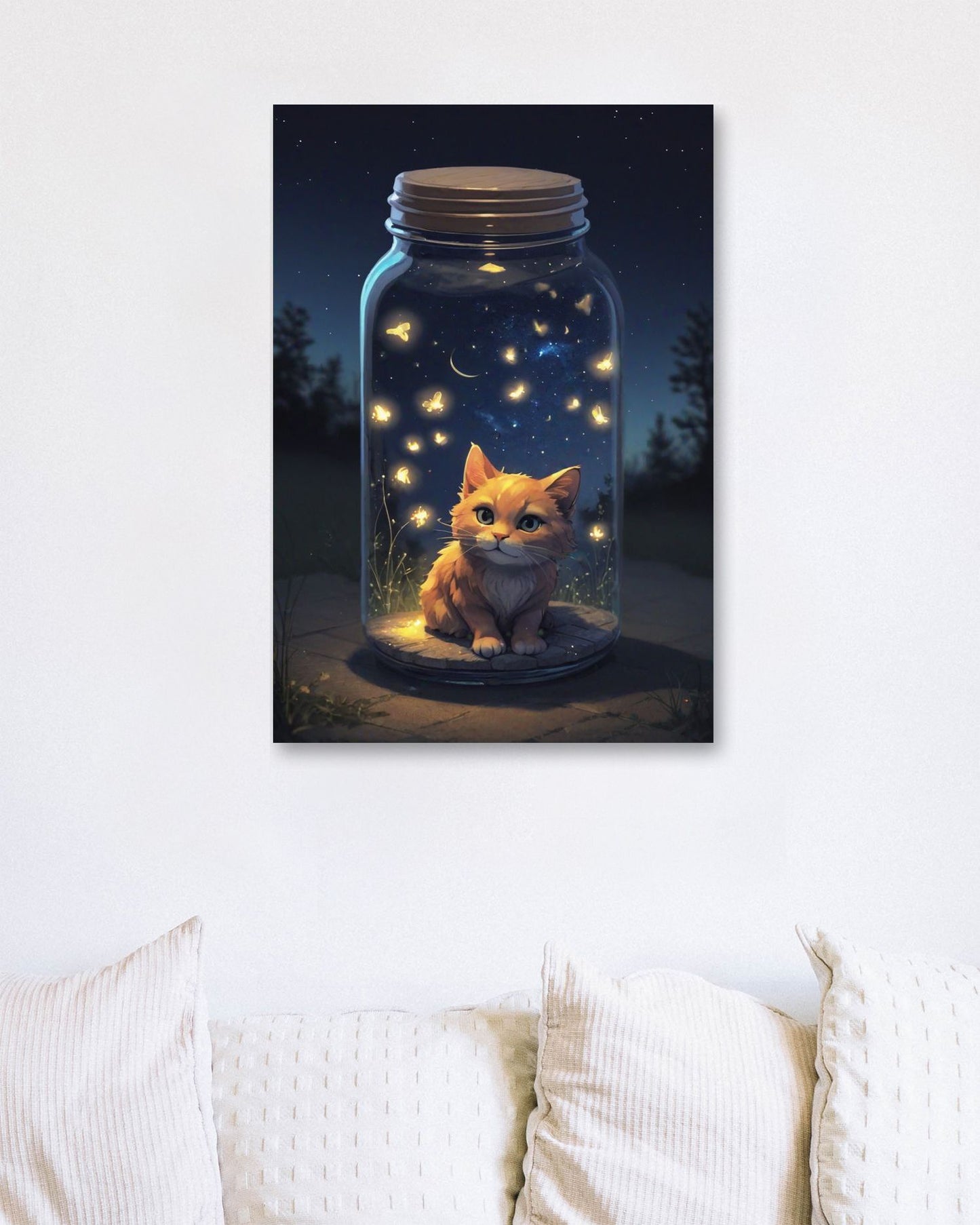 kitten in a bottle - @PopArtStudio