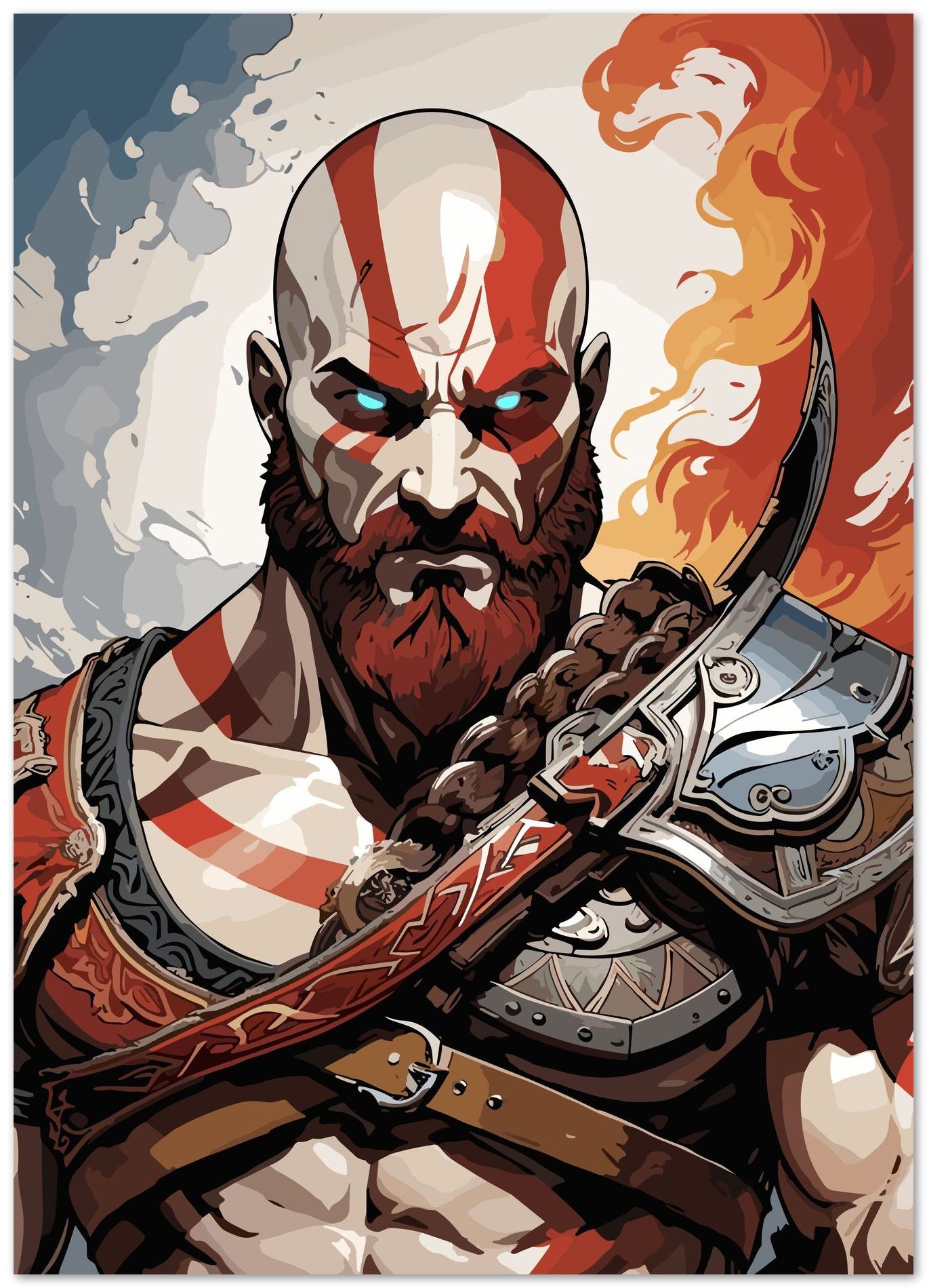 Kratos God Of War  Game - @FitimtarEnde